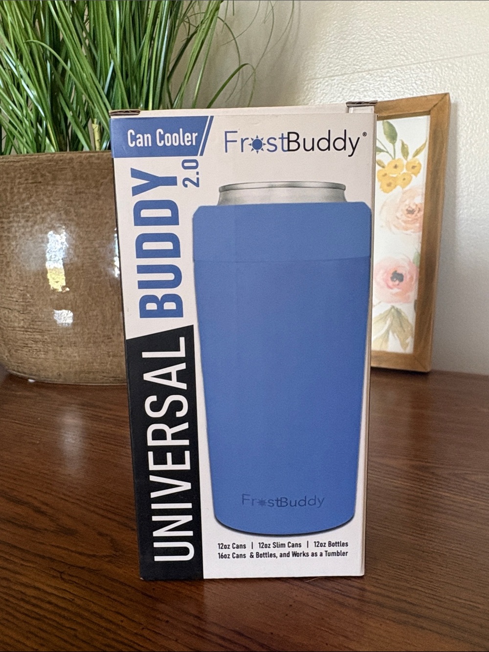 FrostBuddy Universal Buddy 2.0 Can Cooler - Blue Brand new in box